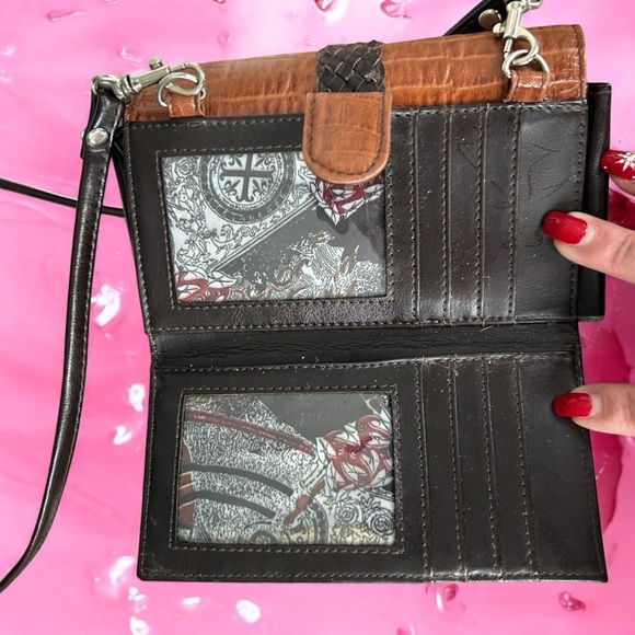 Brighton Small Wallet Purse bag with strap EUC - Picture 3 of 17